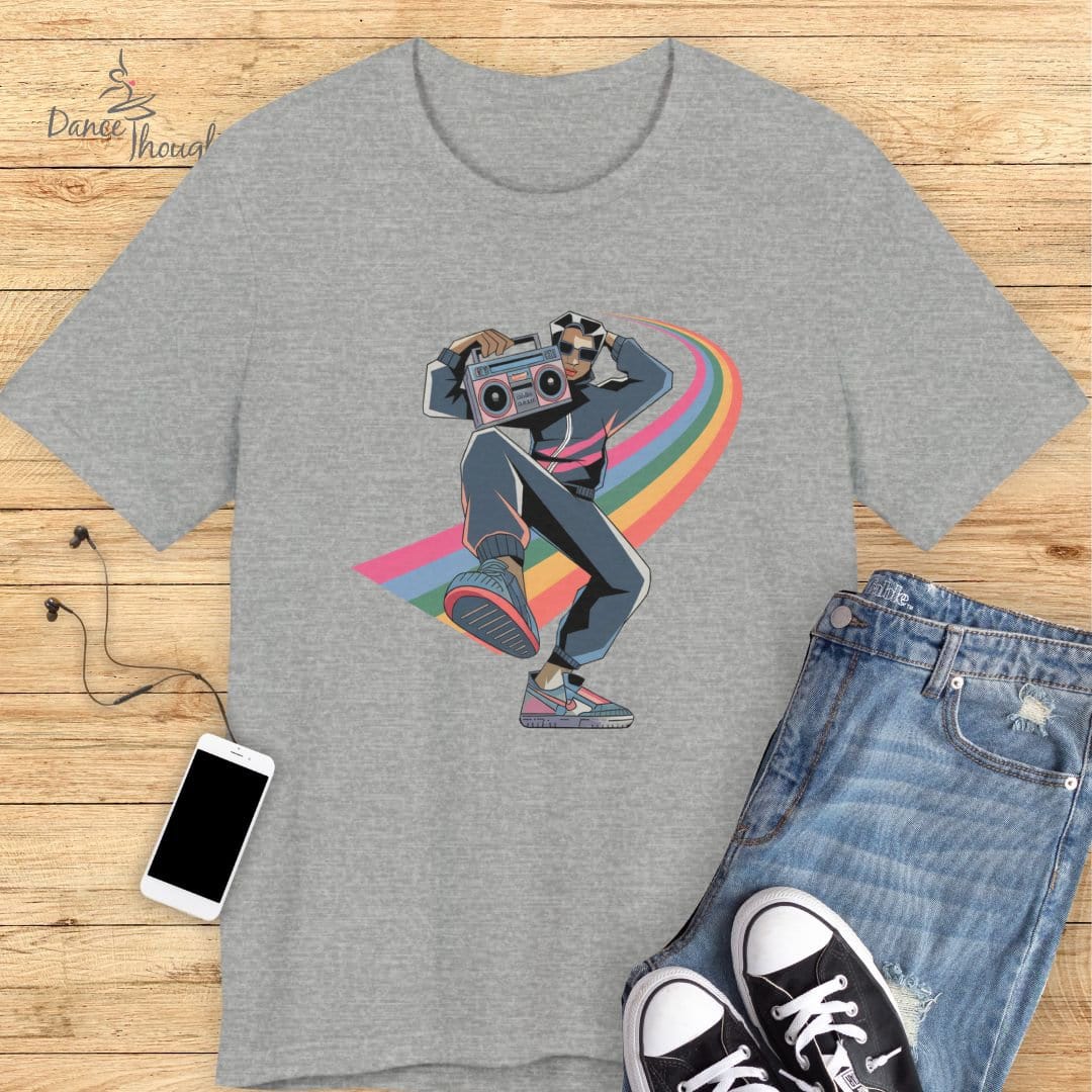 Hip-Hop Rainbow T-shirt-T-Shirt-Dance Thoughts