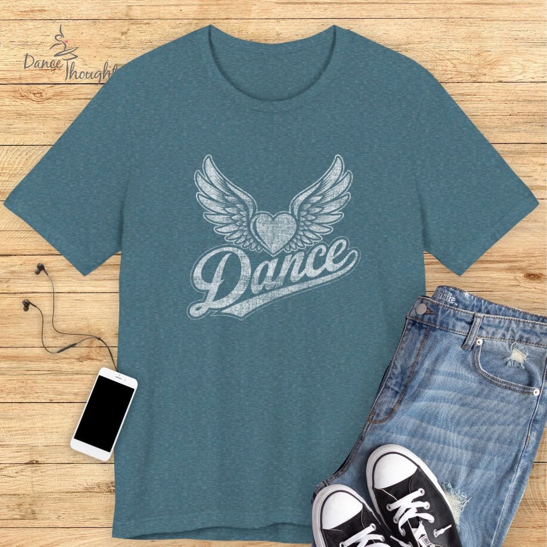 Heart With Wings T-shirt-T-Shirt-Dance Thoughts