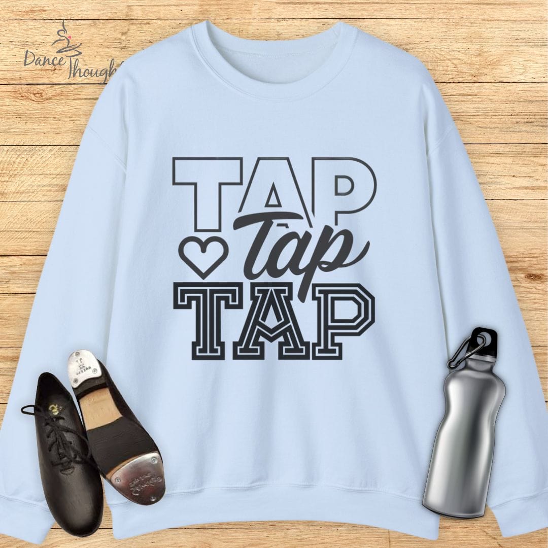 Tap Fonts Sweatshirt-Sweatshirt-Dance Thoughts