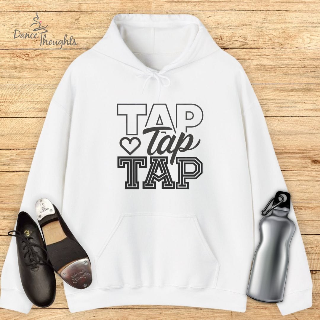 Tap Fonts Hoodie-Hoodie-Dance Thoughts