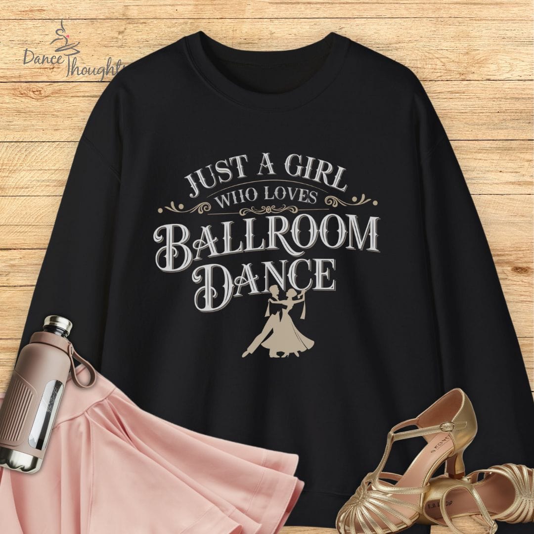 Loves Ballroom Dance Sweatshirt-Sweatshirt-Dance Thoughts