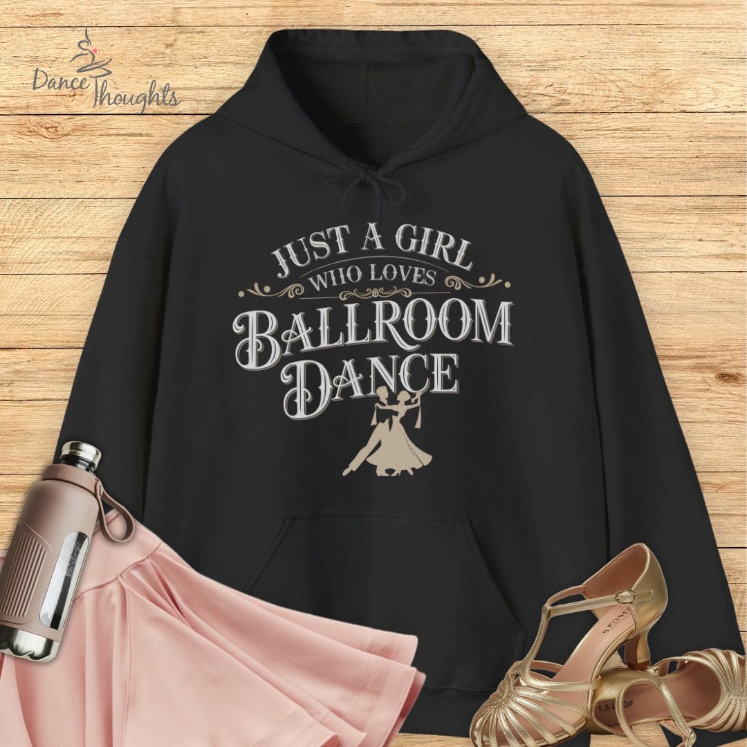 Loves Ballroom Dance Hoodie-Hoodie-Dance Thoughts