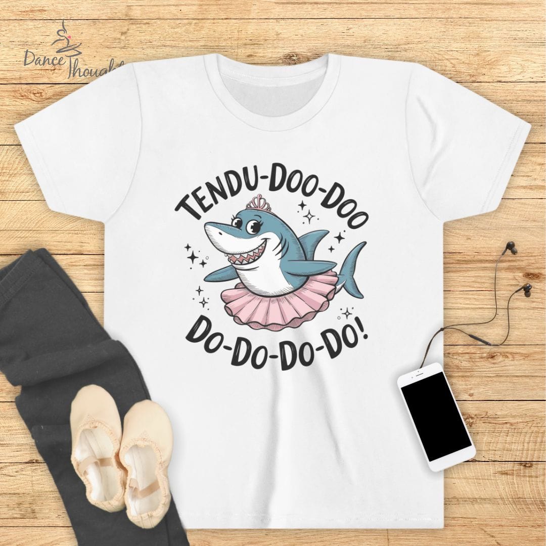 KIDS Ballet Shark T-Shirt-Kids clothes-Dance Thoughts