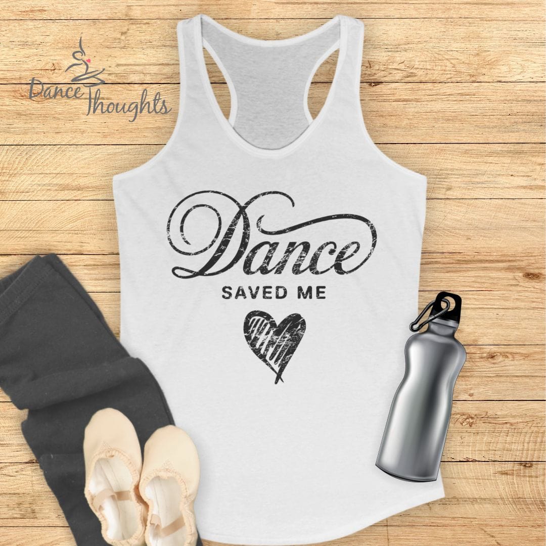Dance Saved Me Tank Top-Tank Top-Dance Thoughts