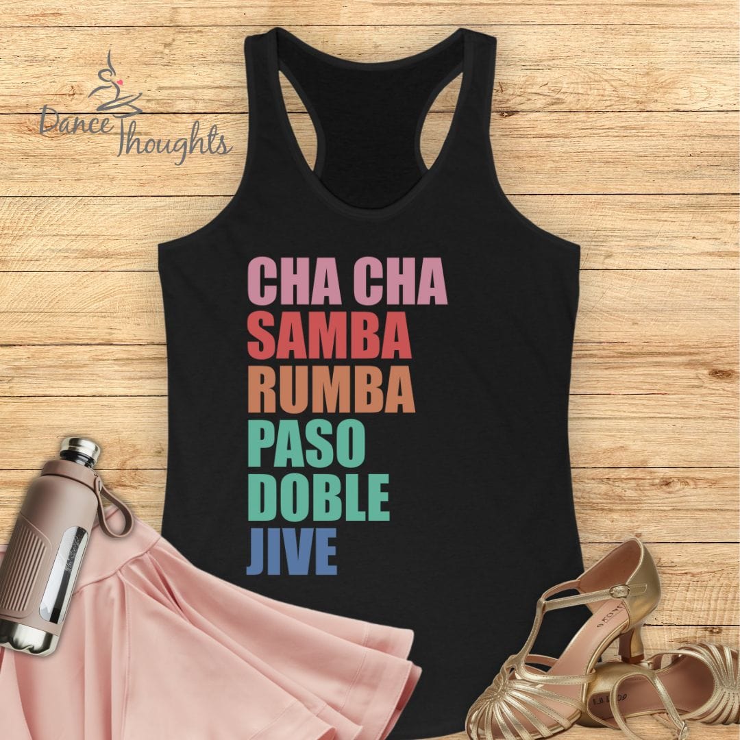 International Latin Tank Top-Tank Top-Dance Thoughts