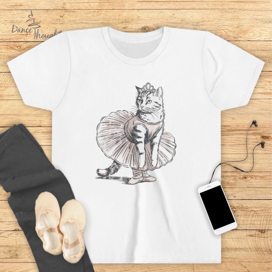 KIDS Ballerina Cat T-Shirt