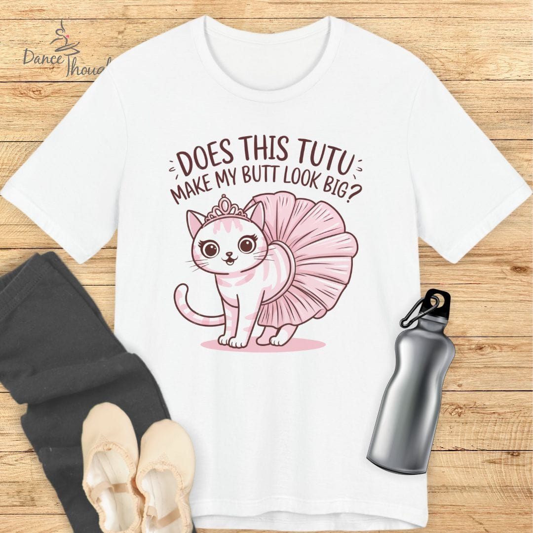 Tutu Cat T-shirt-T-Shirt-Dance Thoughts