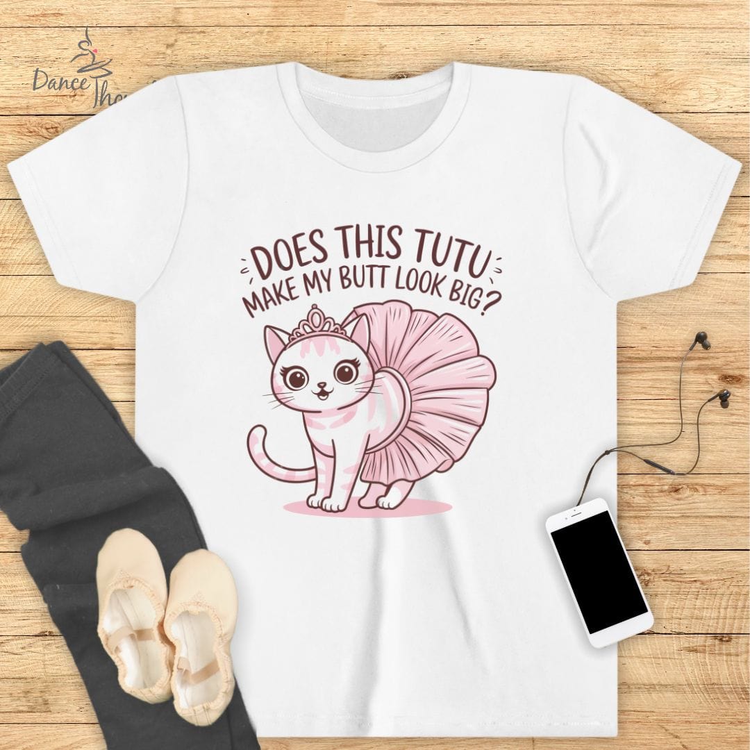 KIDS Tutu Cat T-Shirt-Kids clothes-Dance Thoughts