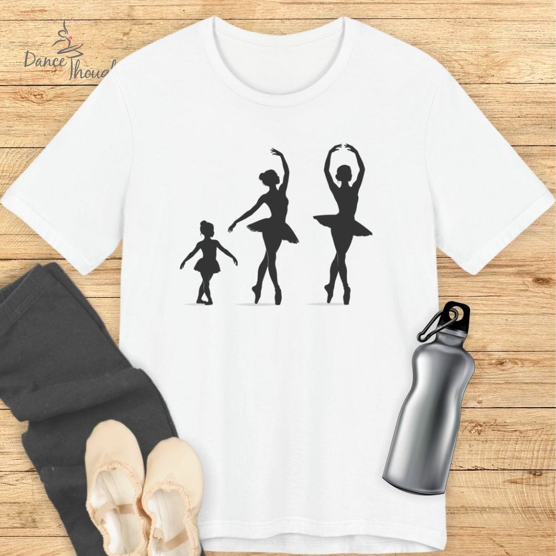 Growing Up Ballet T-shirt-T-Shirt-Dance Thoughts