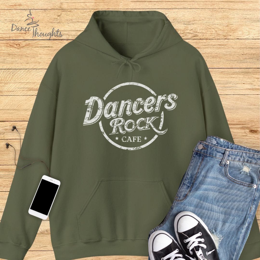 Dancers Rock Cafe Hoodie-Hoodie-Dance Thoughts