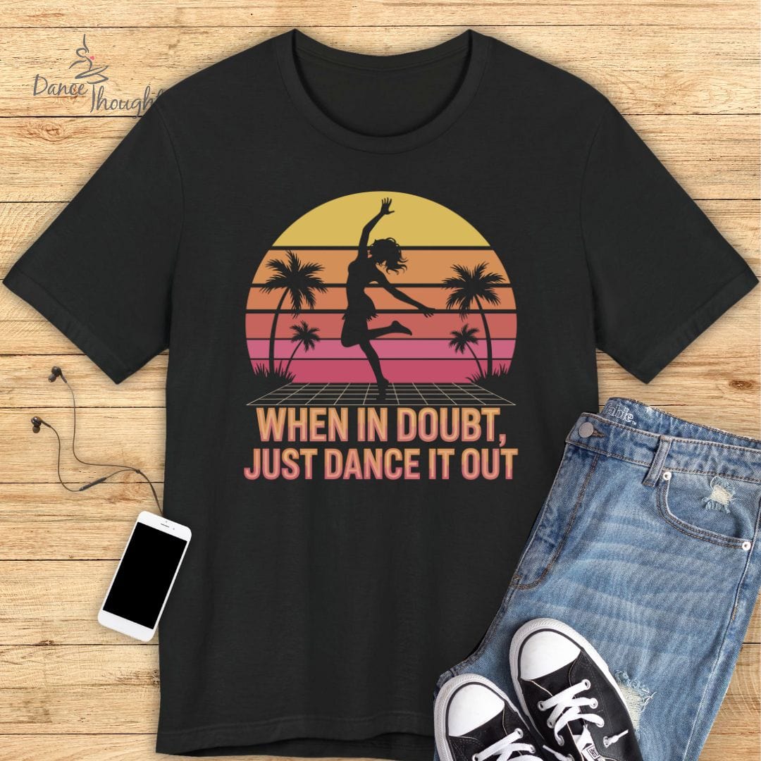 Retro Sunset Dance T-shirt-T-Shirt-Dance Thoughts