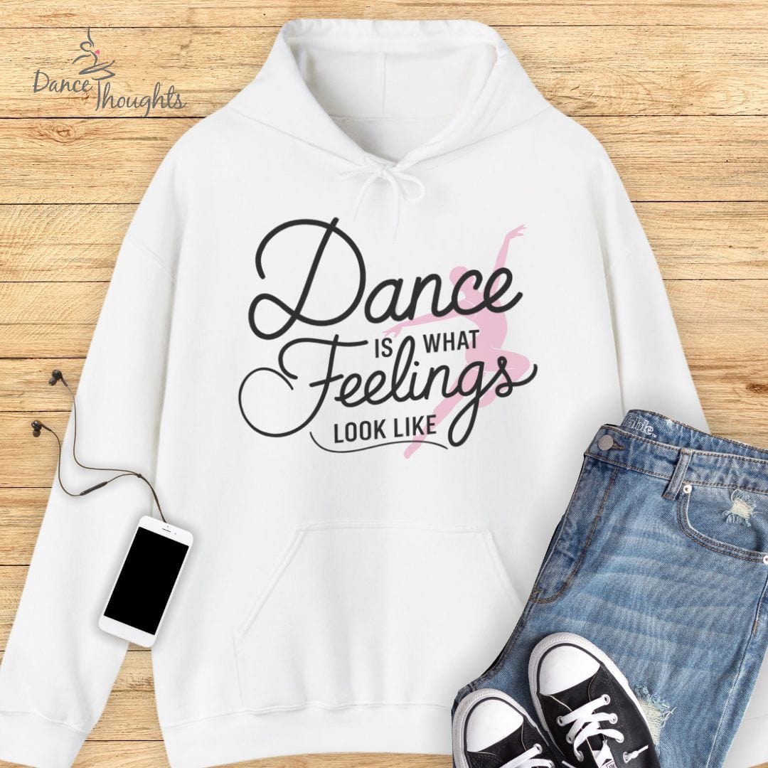 What Feelings Look Like Hoodie-Hoodie-Dance Thoughts