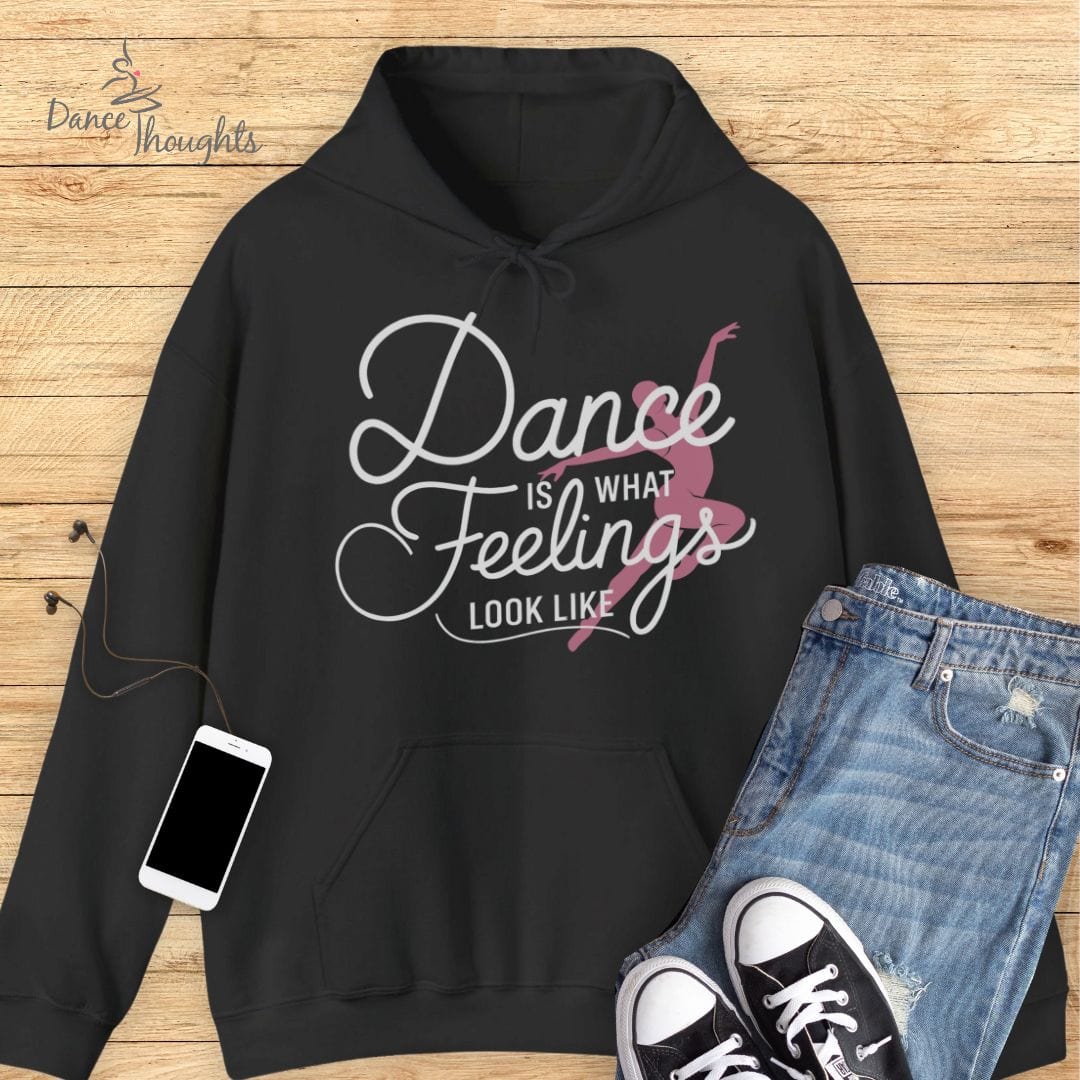 What Feelings Look Like Hoodie-Hoodie-Dance Thoughts