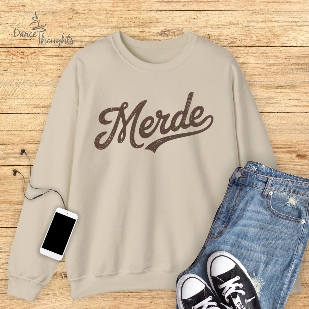 Merde Sweatshirt-Sweatshirt-Dance Thoughts