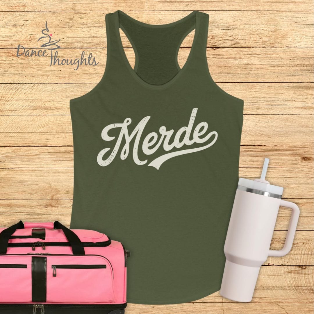 Merde Tank Top-Tank Top-Dance Thoughts