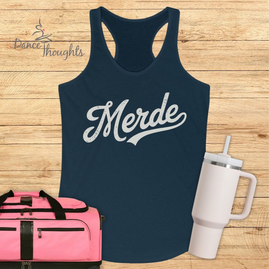 Merde Tank Top-Tank Top-Dance Thoughts