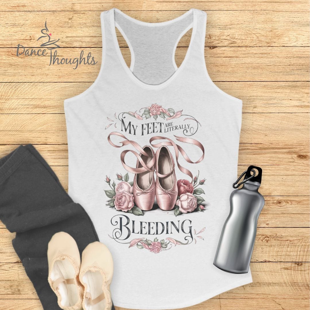 My Feet Are Bleeding Tank Top-Tank Top-Dance Thoughts