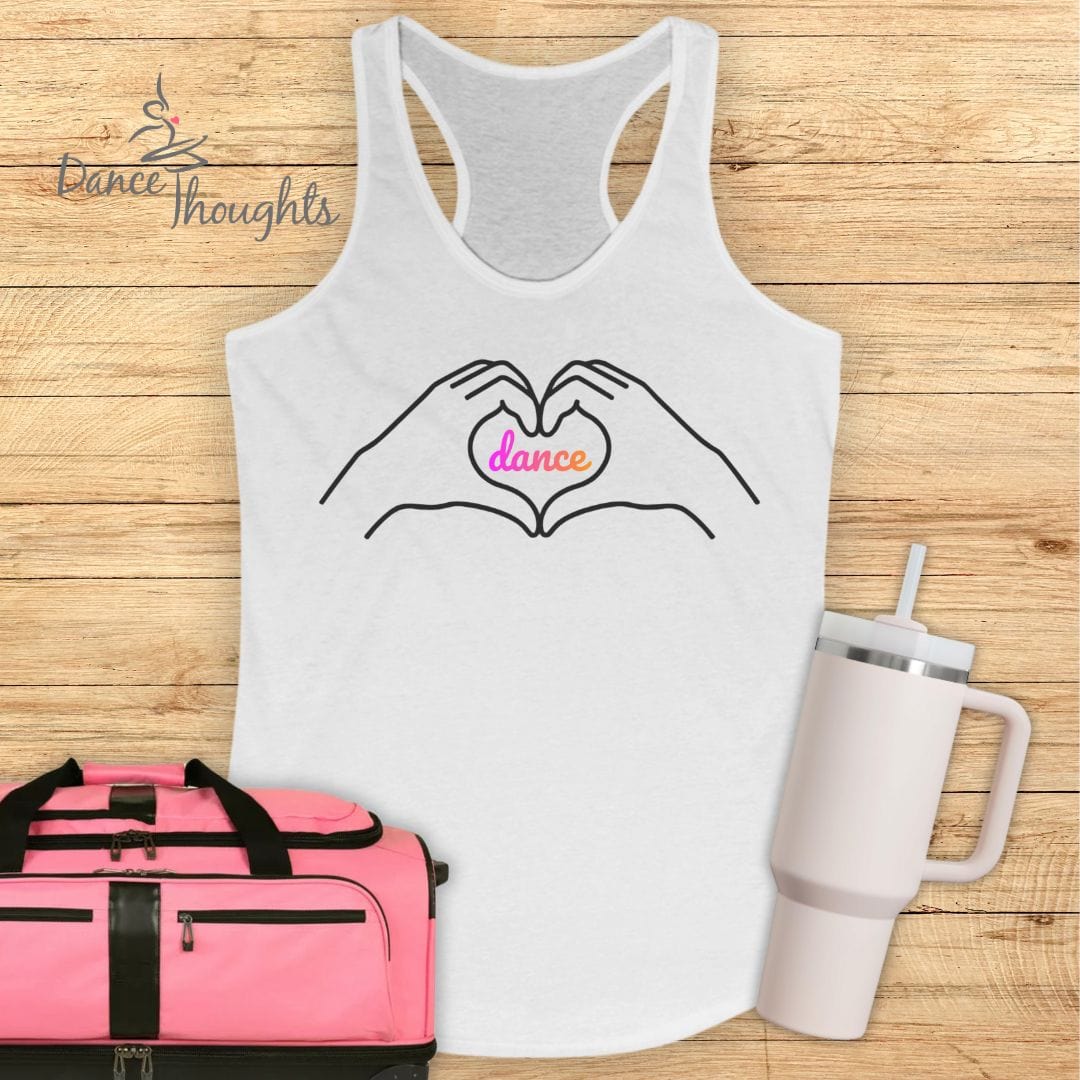 Heart Hands Tank Top-Tank Top-Dance Thoughts