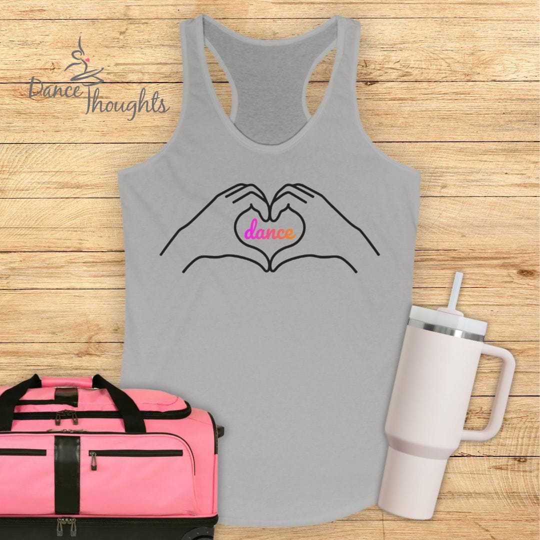 Heart Hands Tank Top-Tank Top-Dance Thoughts