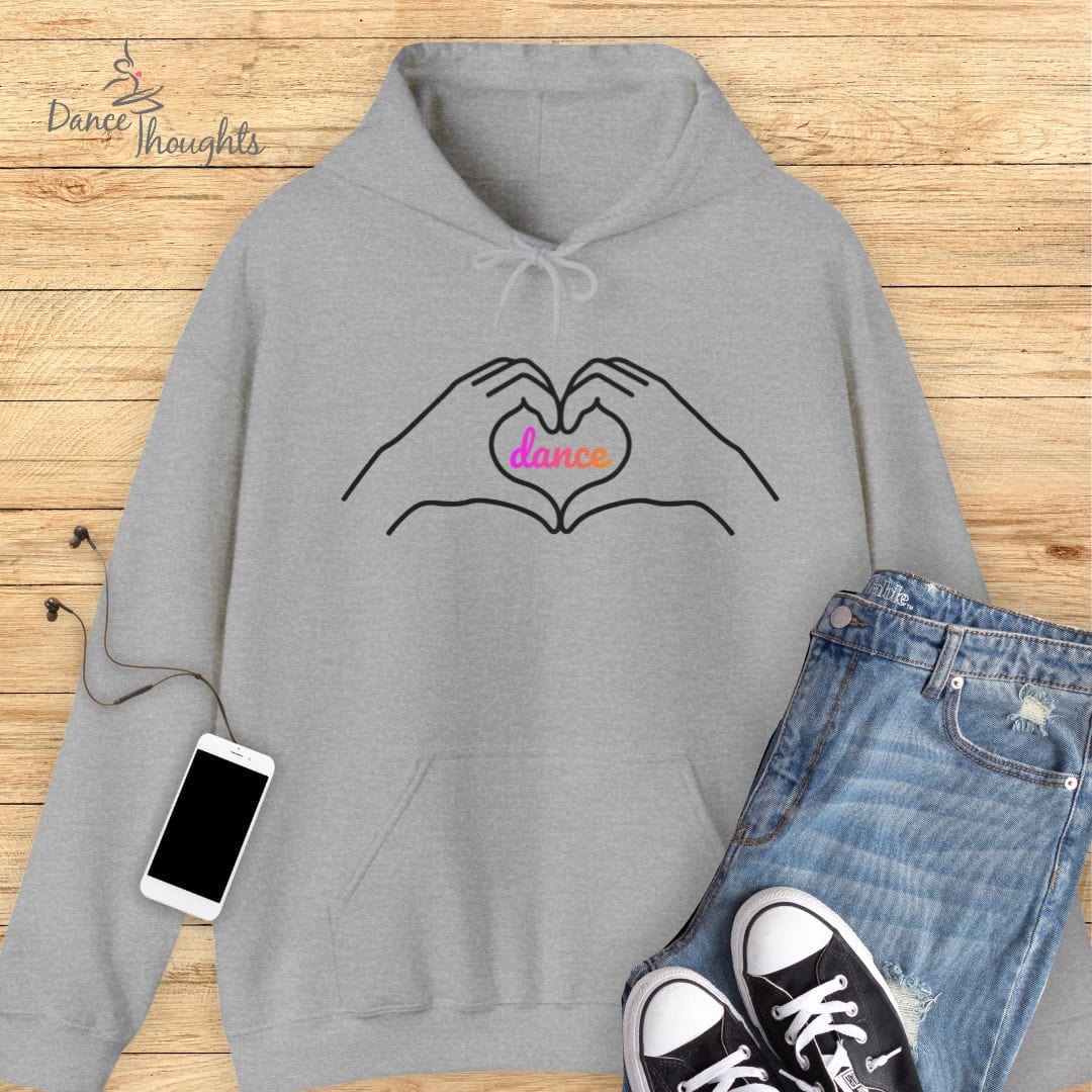 Heart Hands Hoodie-Hoodie-Dance Thoughts