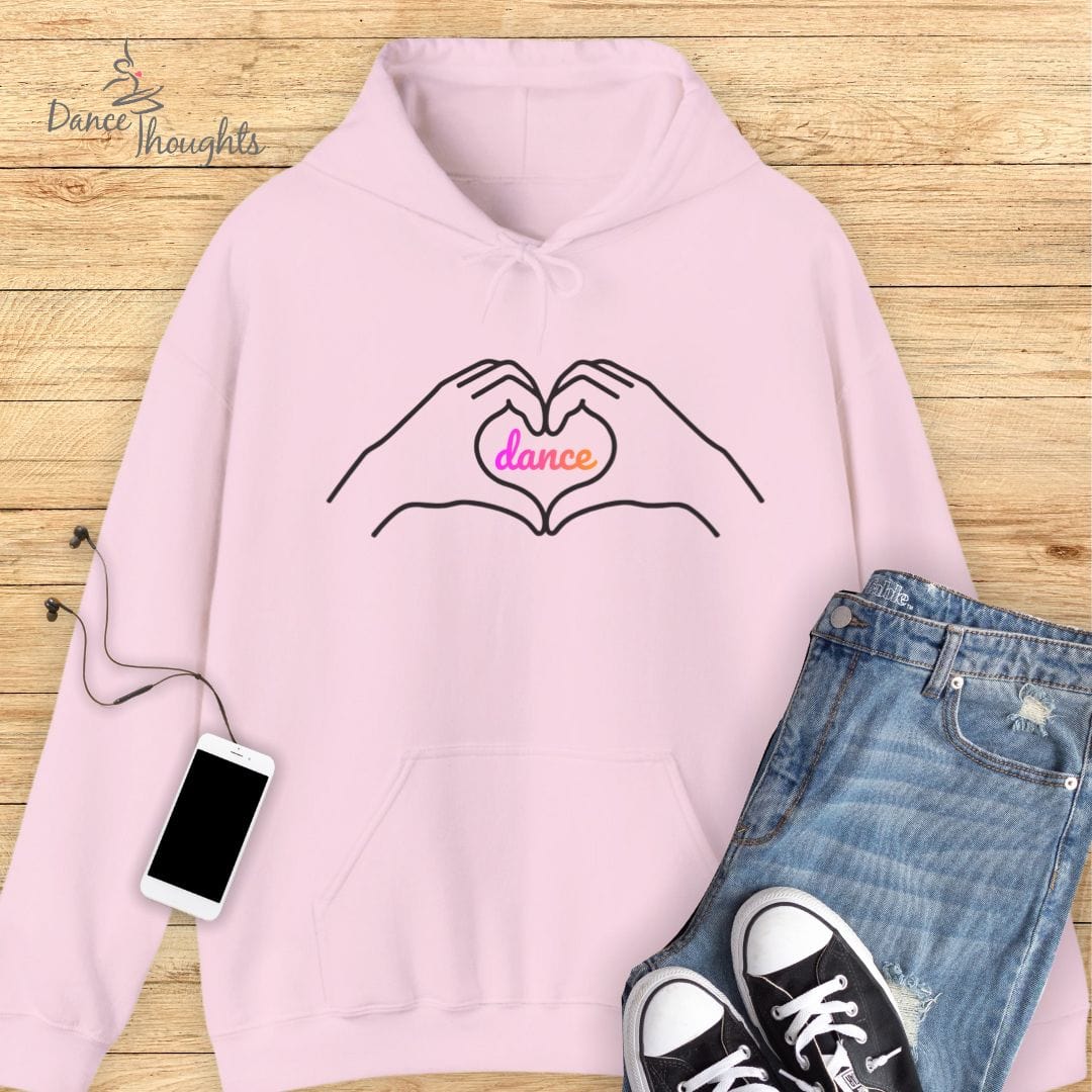 Heart Hands Hoodie-Hoodie-Dance Thoughts