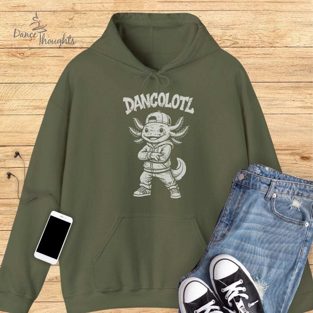 Hip-Hop Dancolotl Hoodie-Hoodie-Dance Thoughts