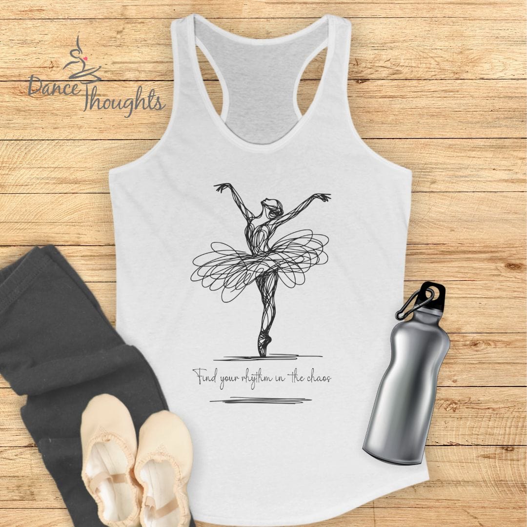 Ballerina Chaos Tank Top-Tank Top-Dance Thoughts