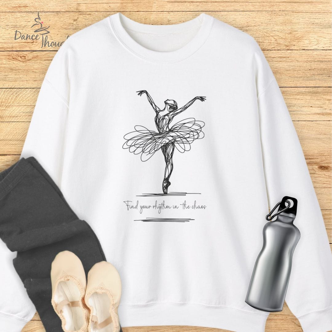 Ballerina Chaos Sweatshirt-Sweatshirt-Dance Thoughts