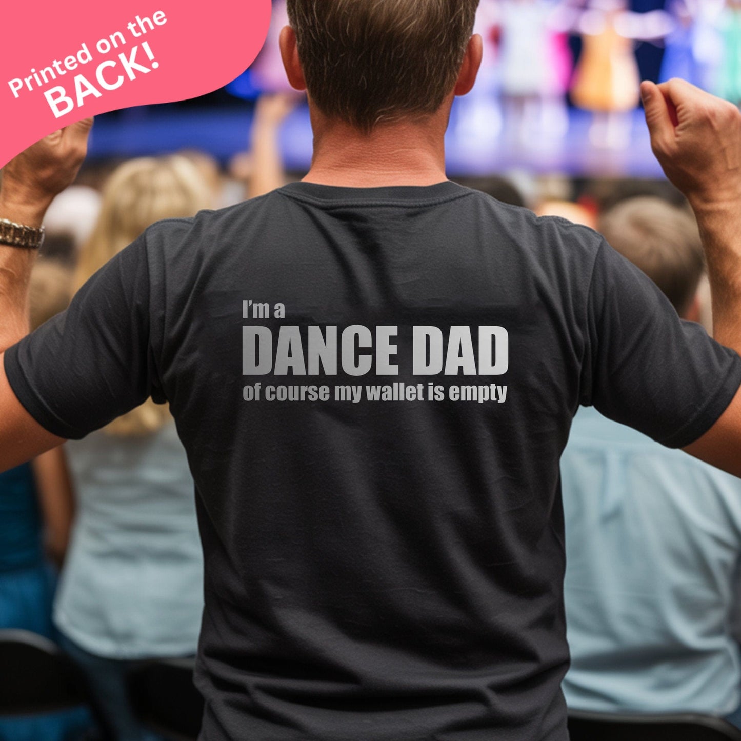 My Wallet Is Empty BACK PRINT T-shirt