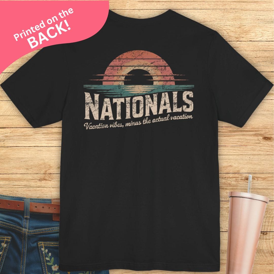 Nationals BACK PRINT T-shirt