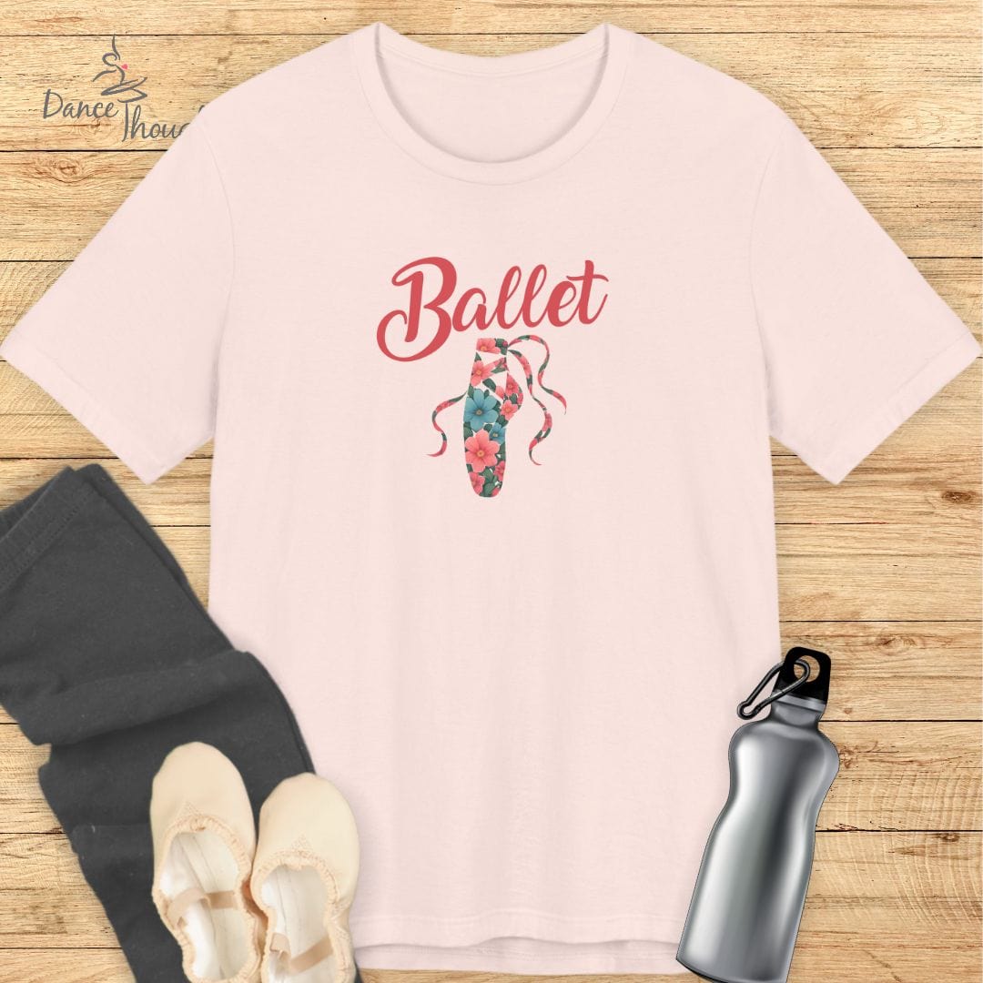 Floral Pointe Shoe T-shirt