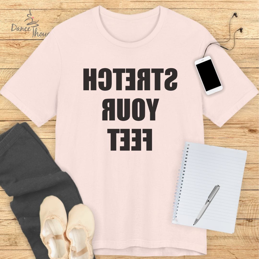 REVERSE Stretch Your Feet T-shirt