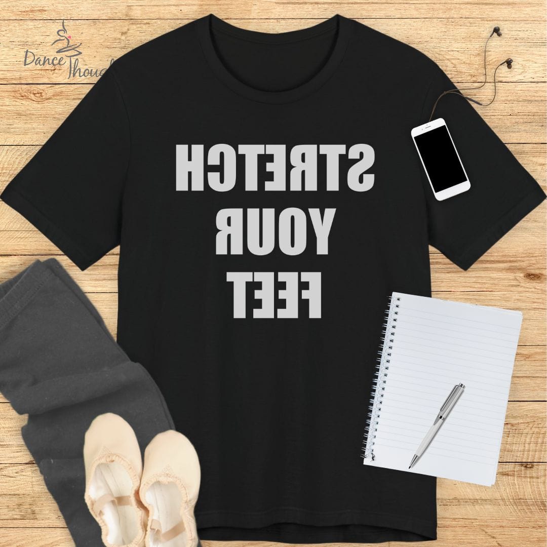 REVERSE Stretch Your Feet T-shirt