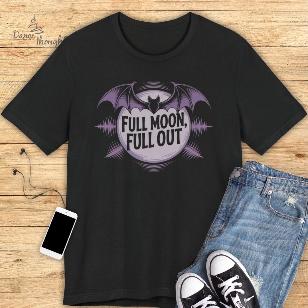 Full Moon, Full Out T-shirt