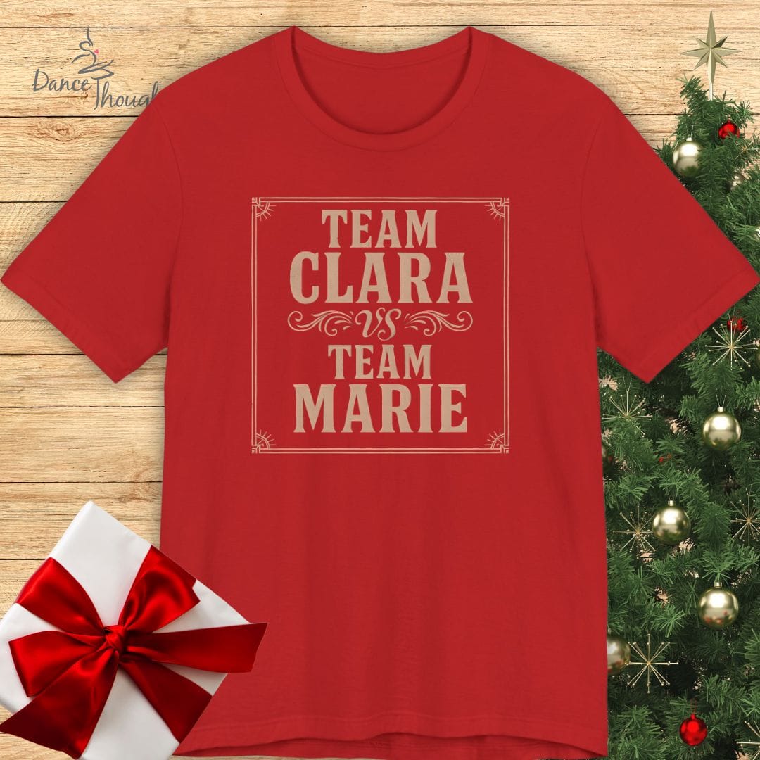 Team Clara vs Team Marie T-Shirt