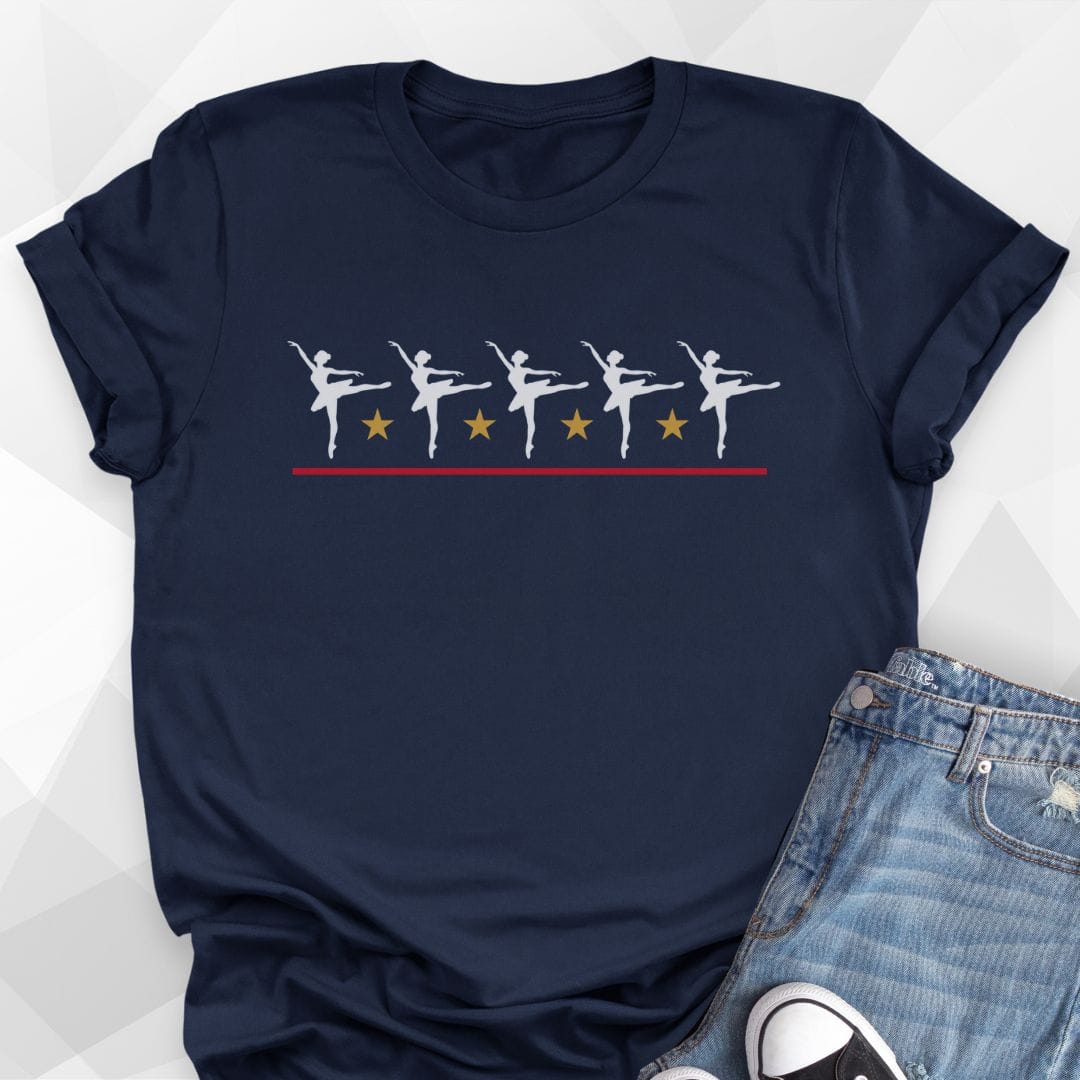 Five Dancers Stars T-Shirt