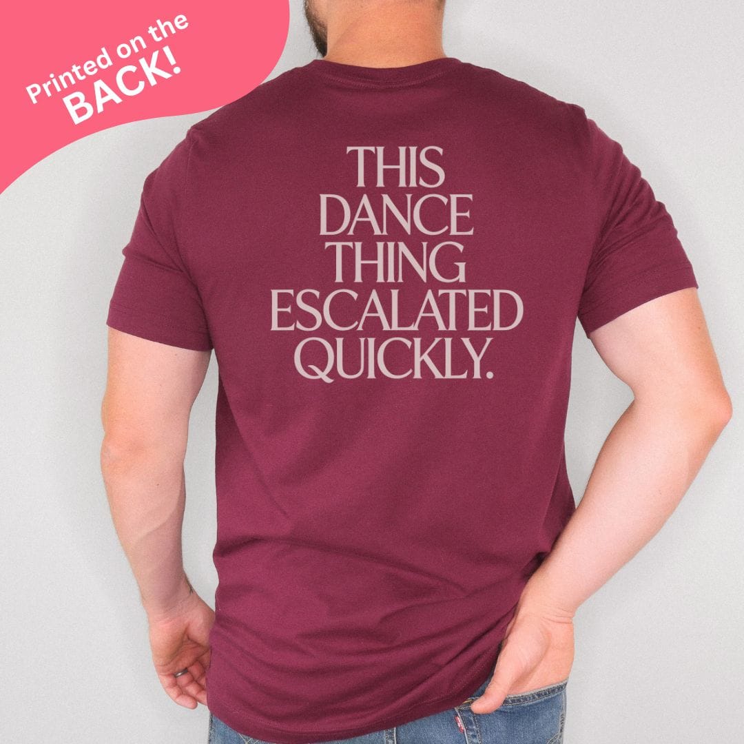 Dance Thing BACK PRINT T-Shirt