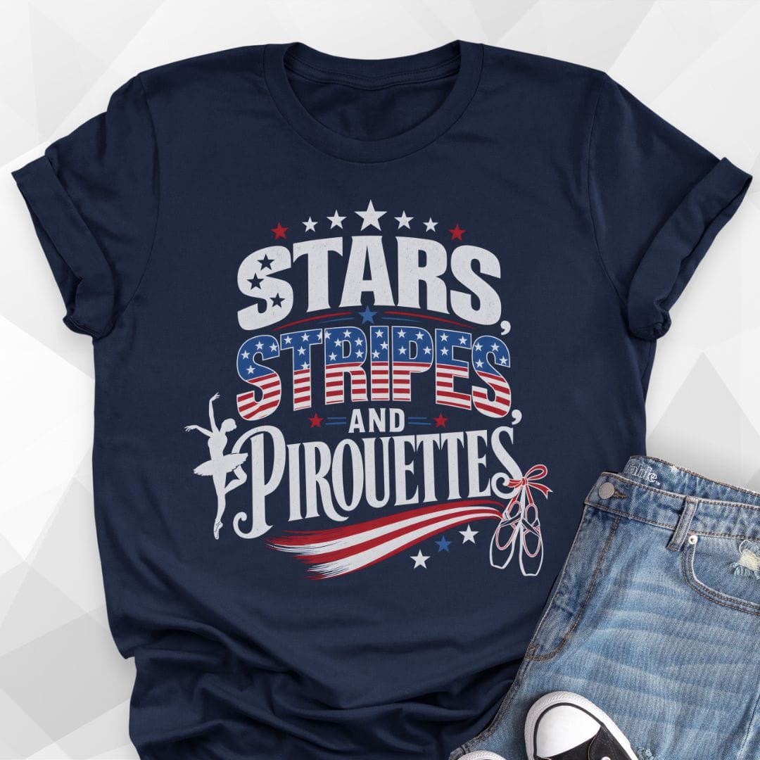 Stars Stripes Navy T-Shirt