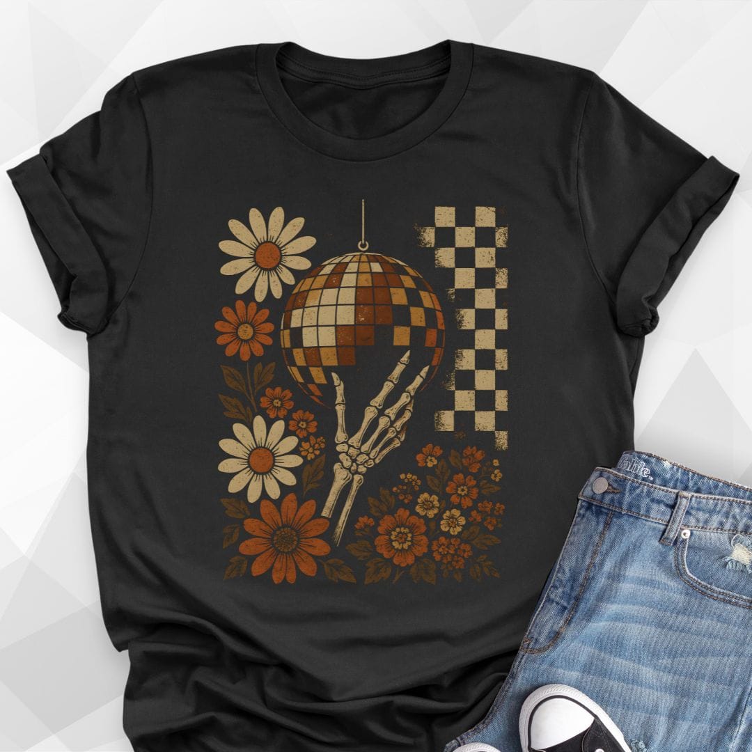 Retro Disco Halloween T-shirt