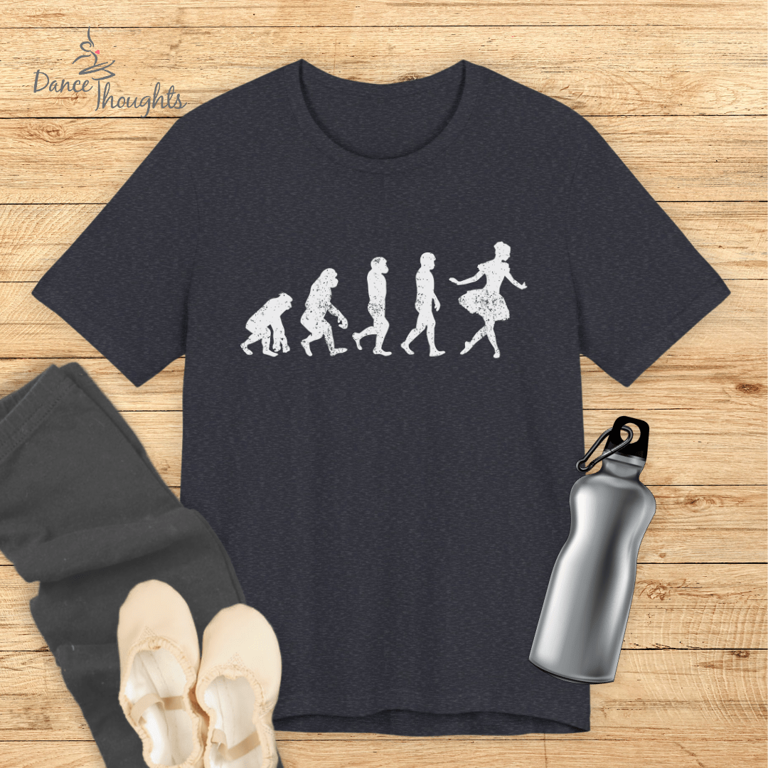 Ballet Dancer Evolution T-shirt-T-Shirt-Dance Thoughts