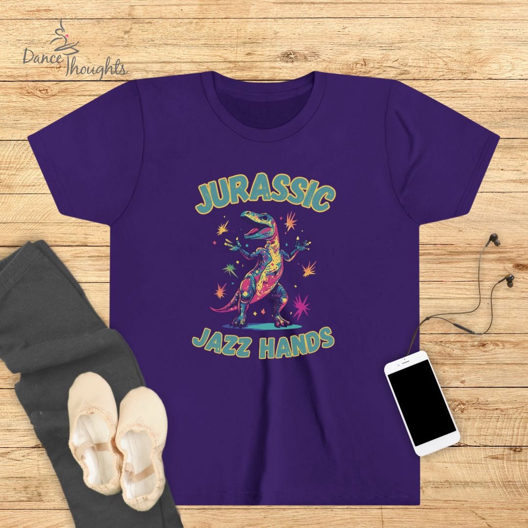 KIDS Jurassic Jazz Hands T-Shirt-Kids clothes-Dance Thoughts
