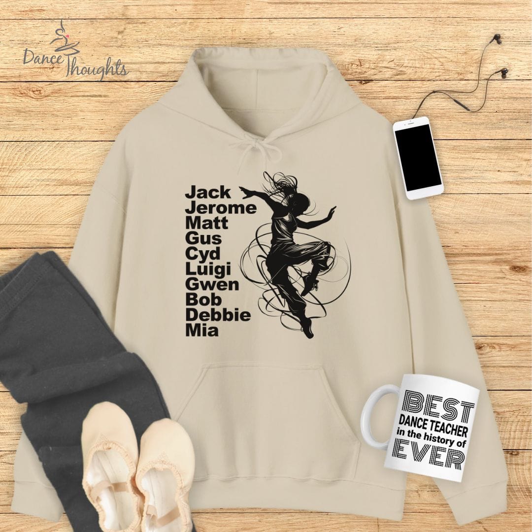 Jazz Greats Hoodie-Hoodie-Dance Thoughts