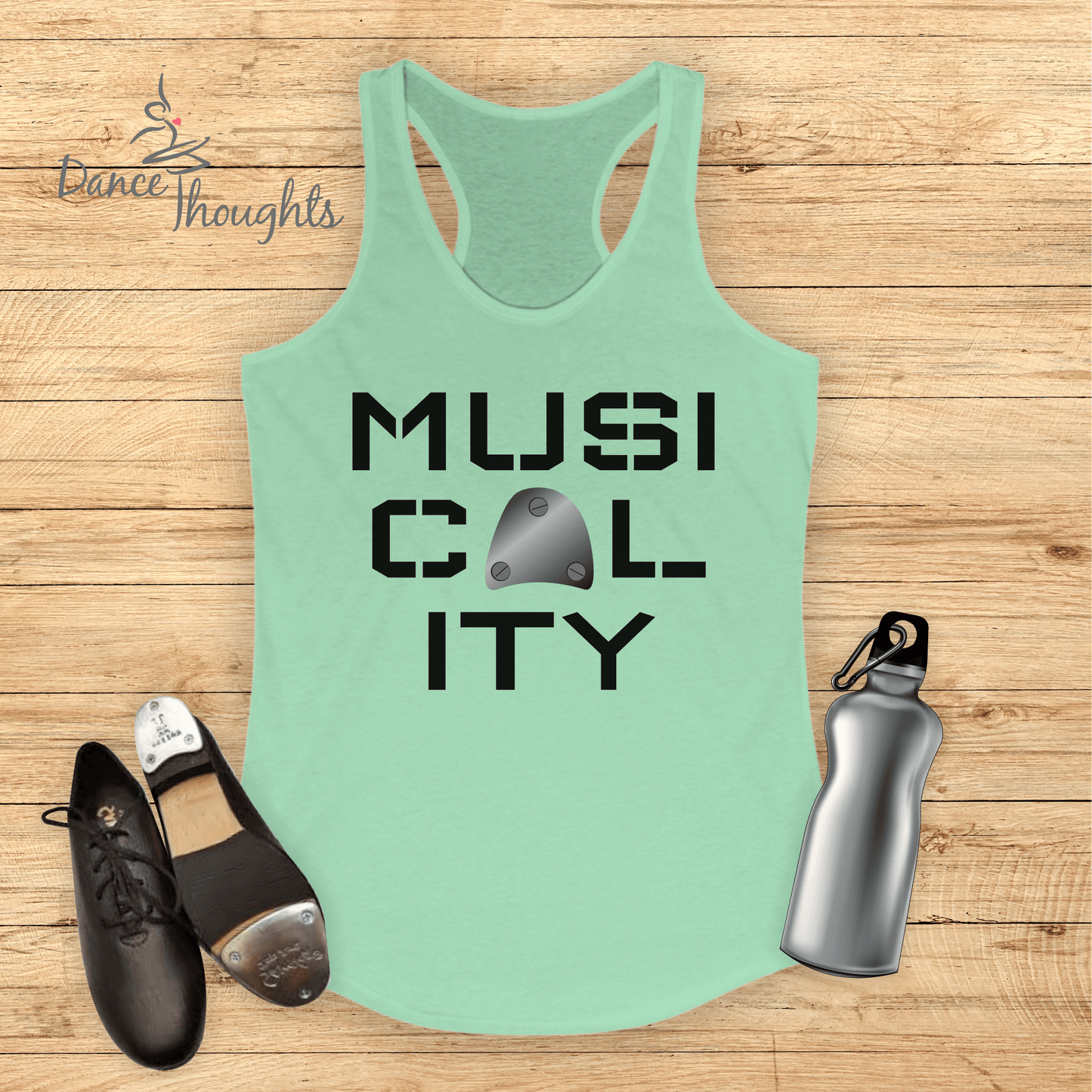 Musicality Tap Dance Tank Top-Tank Top-Dance Thoughts