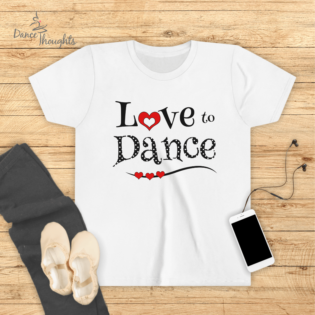 KIDS Love To Dance T-shirt-Kids clothes-Dance Thoughts