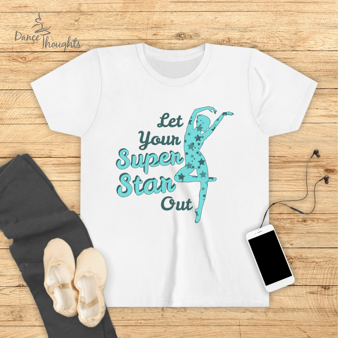 KIDS Let Your Super Star Out T-Shirt-Kids clothes-Dance Thoughts