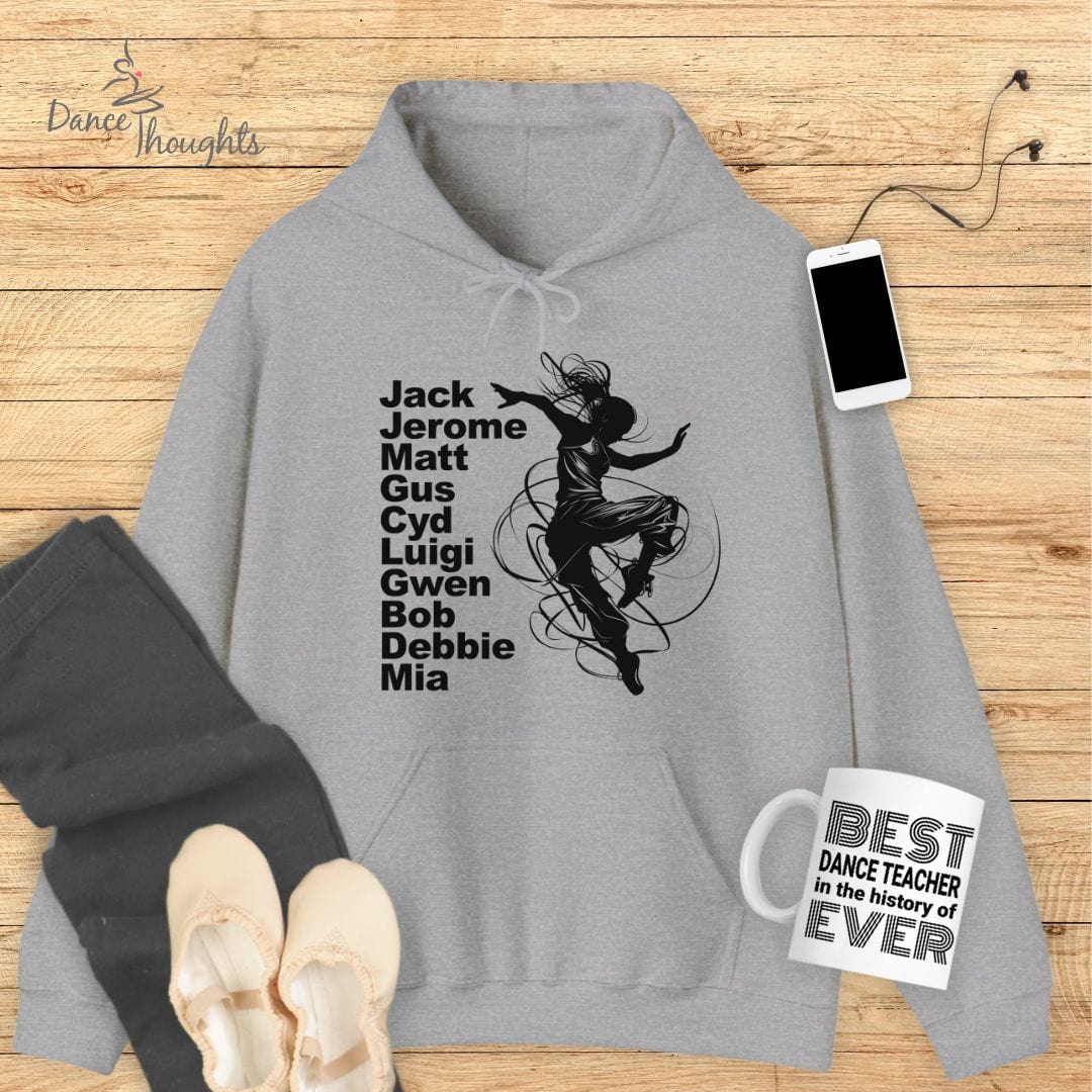Jazz Greats Hoodie-Hoodie-Dance Thoughts