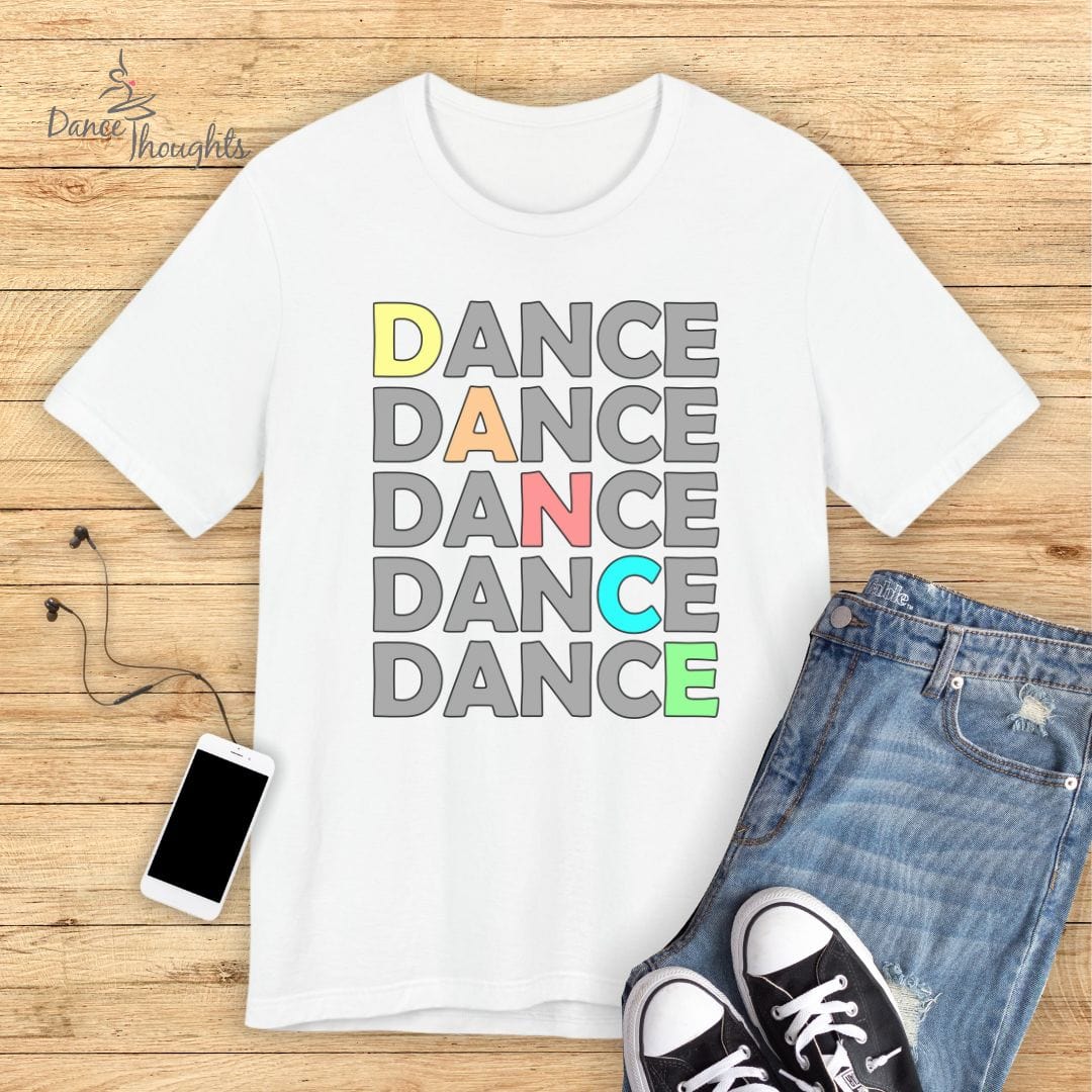 Dance Diagonal T-shirt-T-Shirt-Dance Thoughts