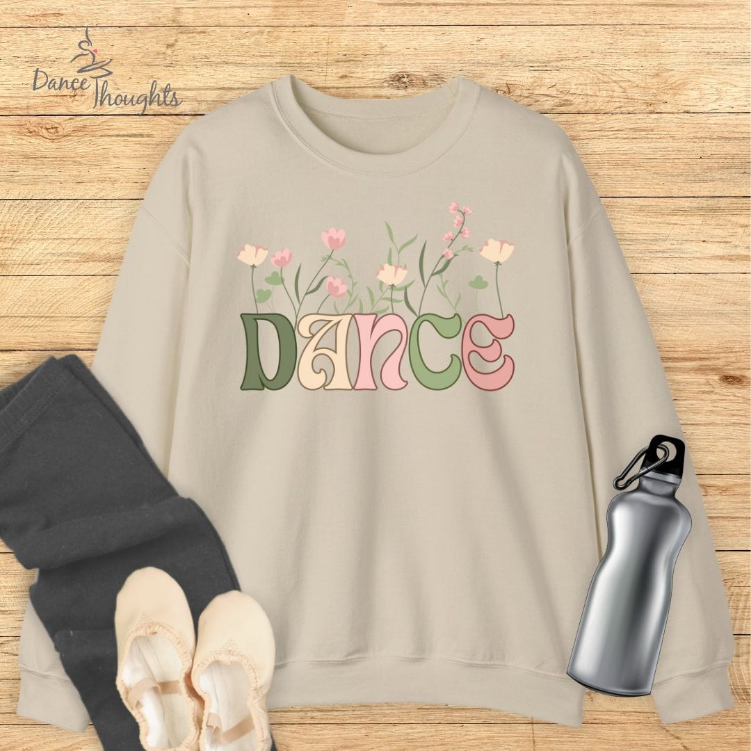 Dance Wildflowers Sweatshirt-Sweatshirt-Dance Thoughts