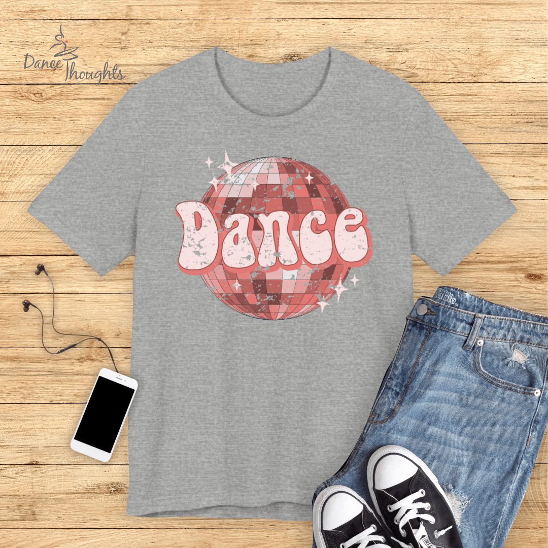 Groovy Disco Ball Dance T-shirt-T-Shirt-Dance Thoughts
