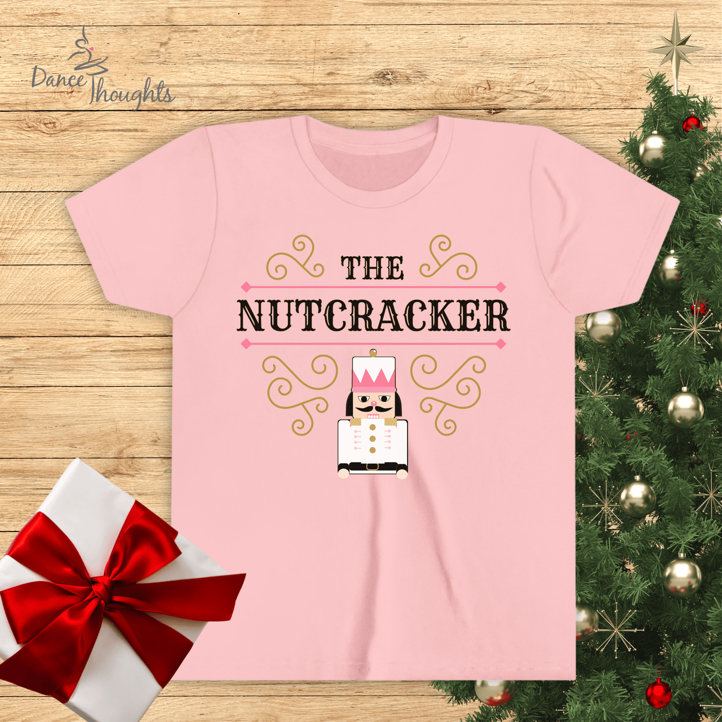 KIDS Pretty Pink Nutcracker Design T-shirt-Kids clothes-Dance Thoughts